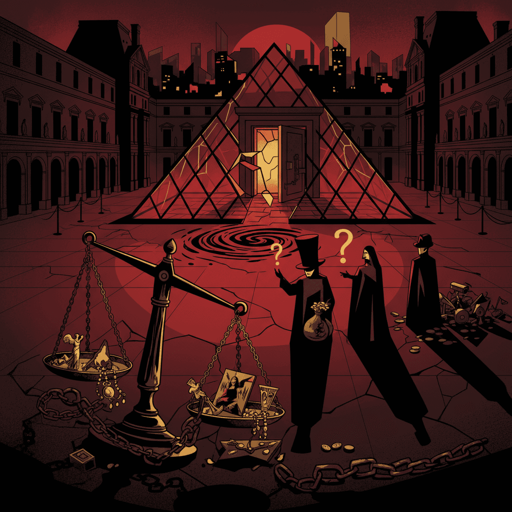 QUI a orchestré le casse du siècle au Louvre ?