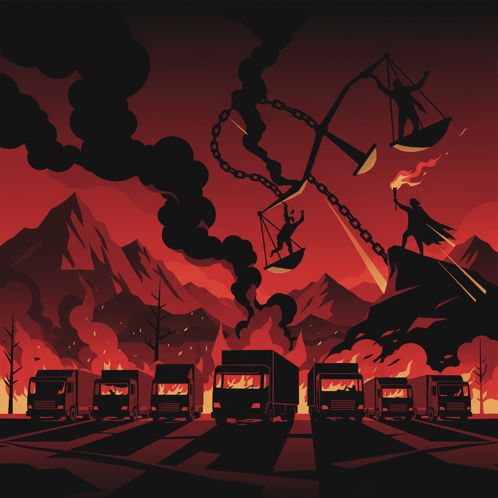 Corse : Qui a incendié les camions de ManBo ?