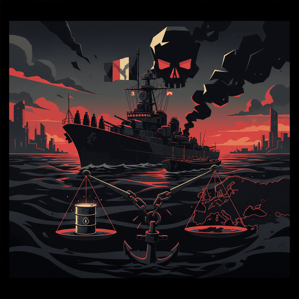 La France ARRÊTE un pétrolier russe clandestin en Méditerranée