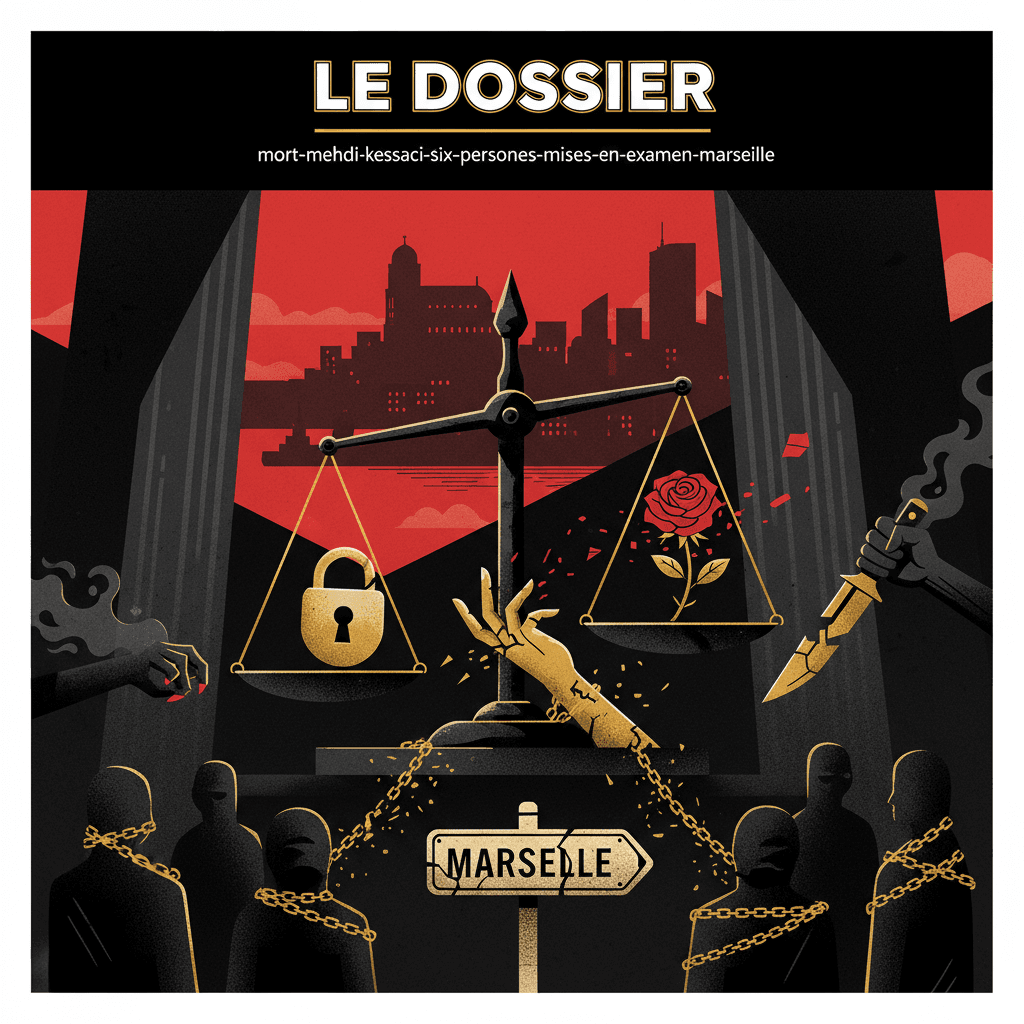 Mort de Mehdi Kessaci : six personnes mises en examen à Marseille