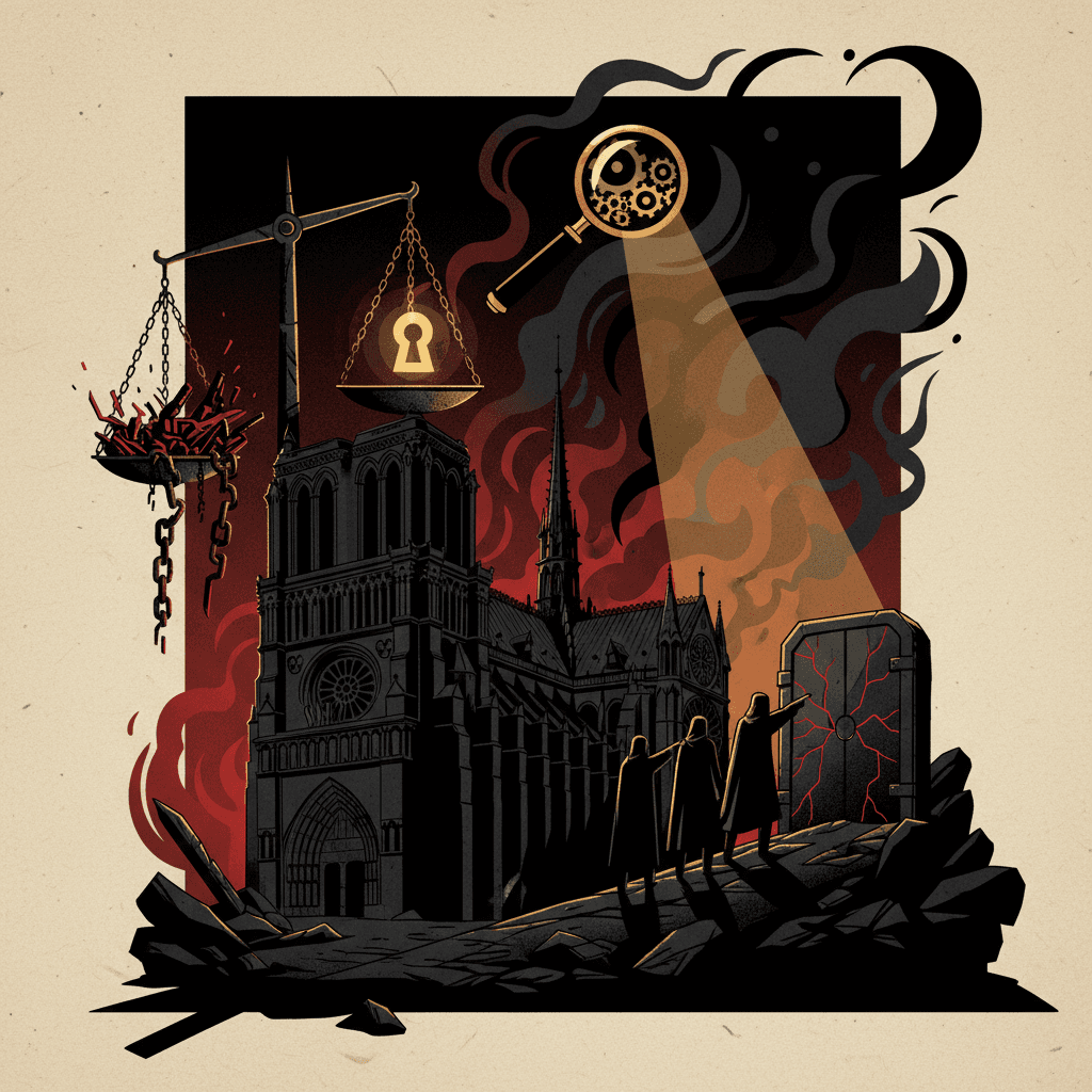 Notre-Dame ENQUÊTE EXPLOSIVE: les preuves cachées de l'incendie