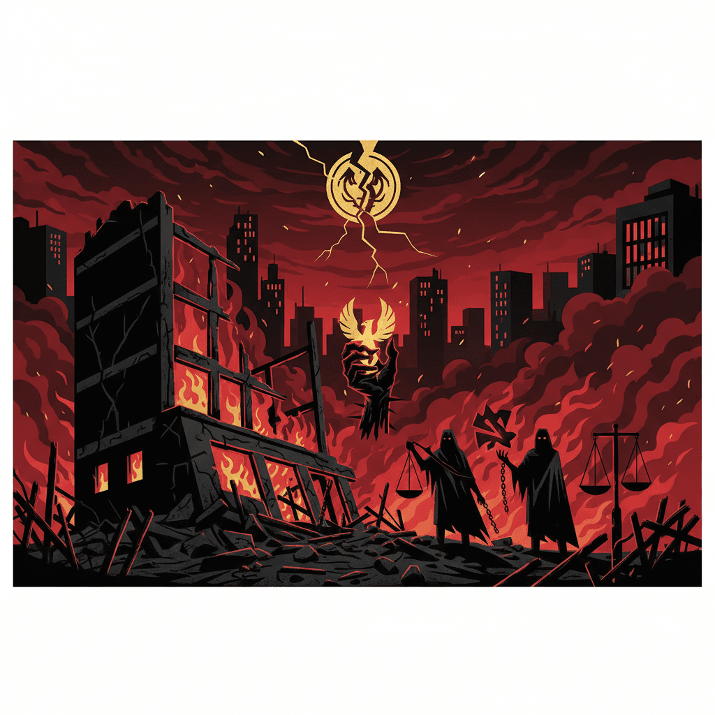 SCANDALE à Poissy : un centre social réduit en cendres par des criminels