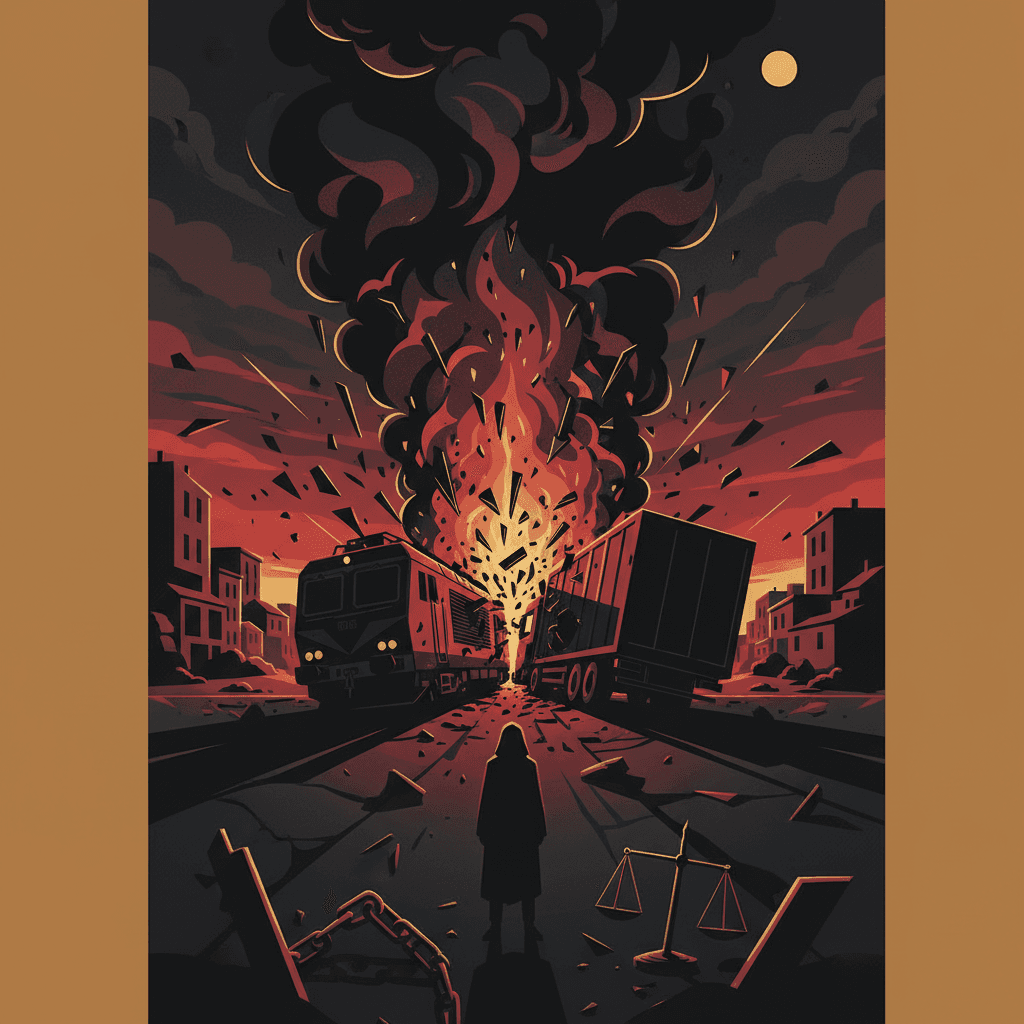 TER contre camion: un mort dans une collision explosive à Saint-Raphaël