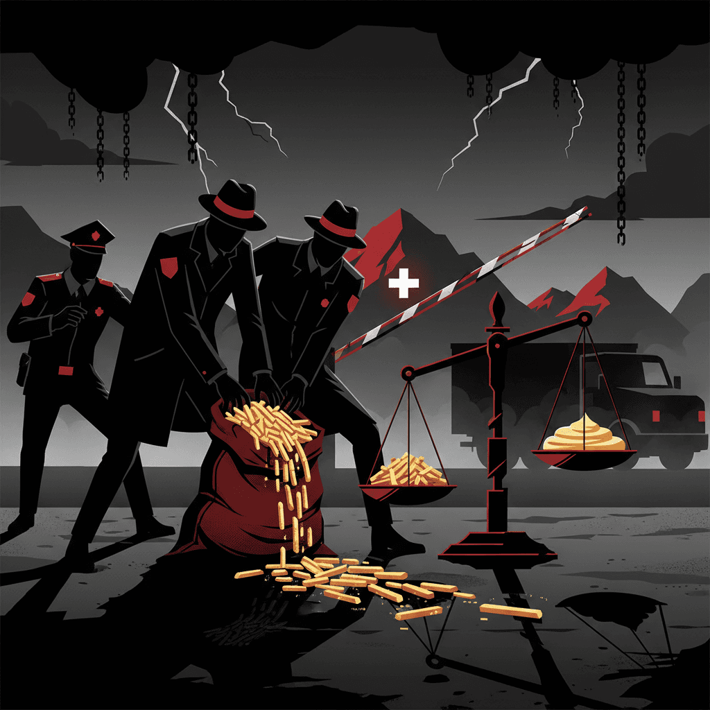 Trafic de frites : les Irakiens pris la main dans le sac