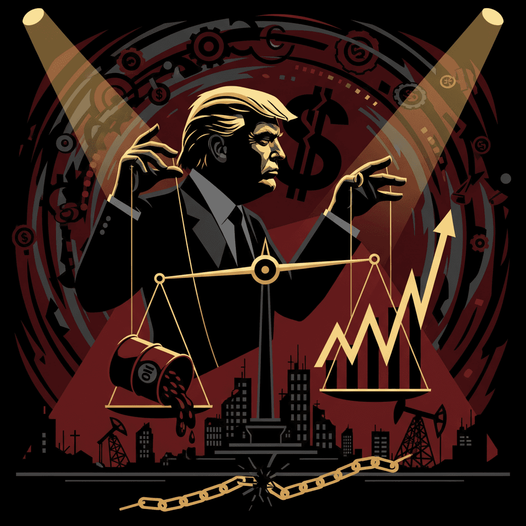 Trump manipule les prix du pétrole pour jouer avec la Bourse