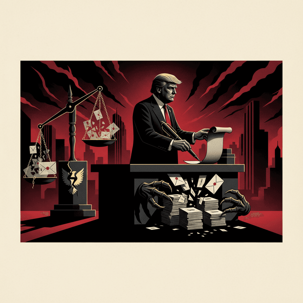 Trump signe un décret pour museler le vote par correspondance