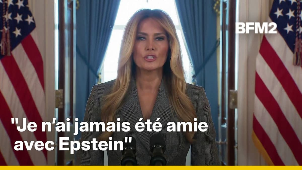 Melania Trump dément tout lien avec Jeffrey Epstein — les contradictions d'une First Lady