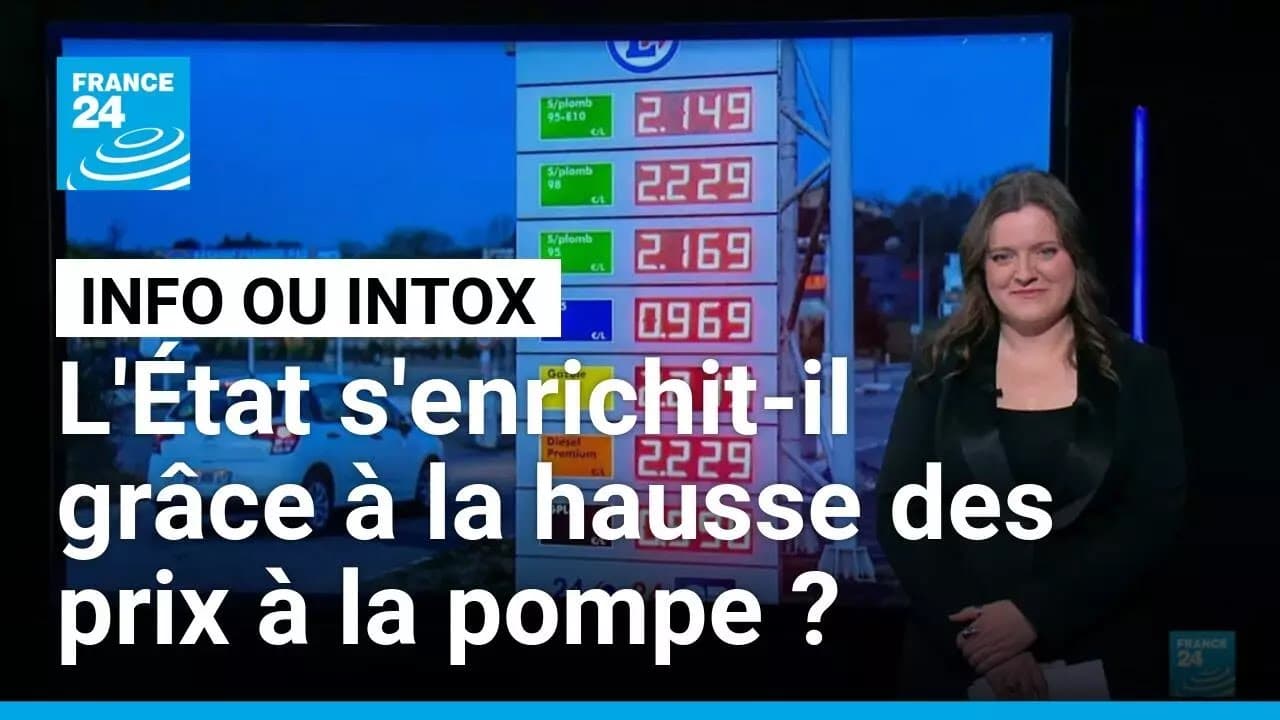 Marine Le Pen dénonce l'État profiteur sur les carburants