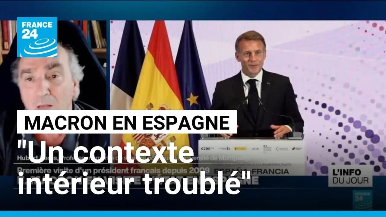 Macron en Espagne : un traité en suspens et des tensions politiques