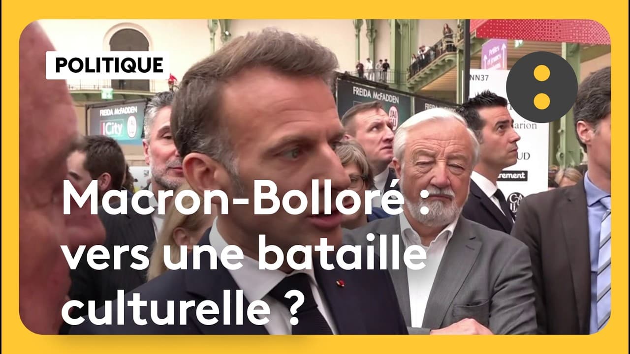 Bolloré contre Macron : la guerre culturelle éclate chez Grasset