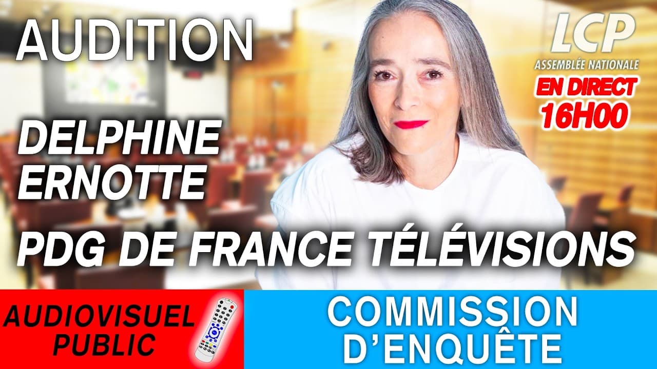 Delphine Ernotte auditionnée : les comptes troubles de France Télévisions