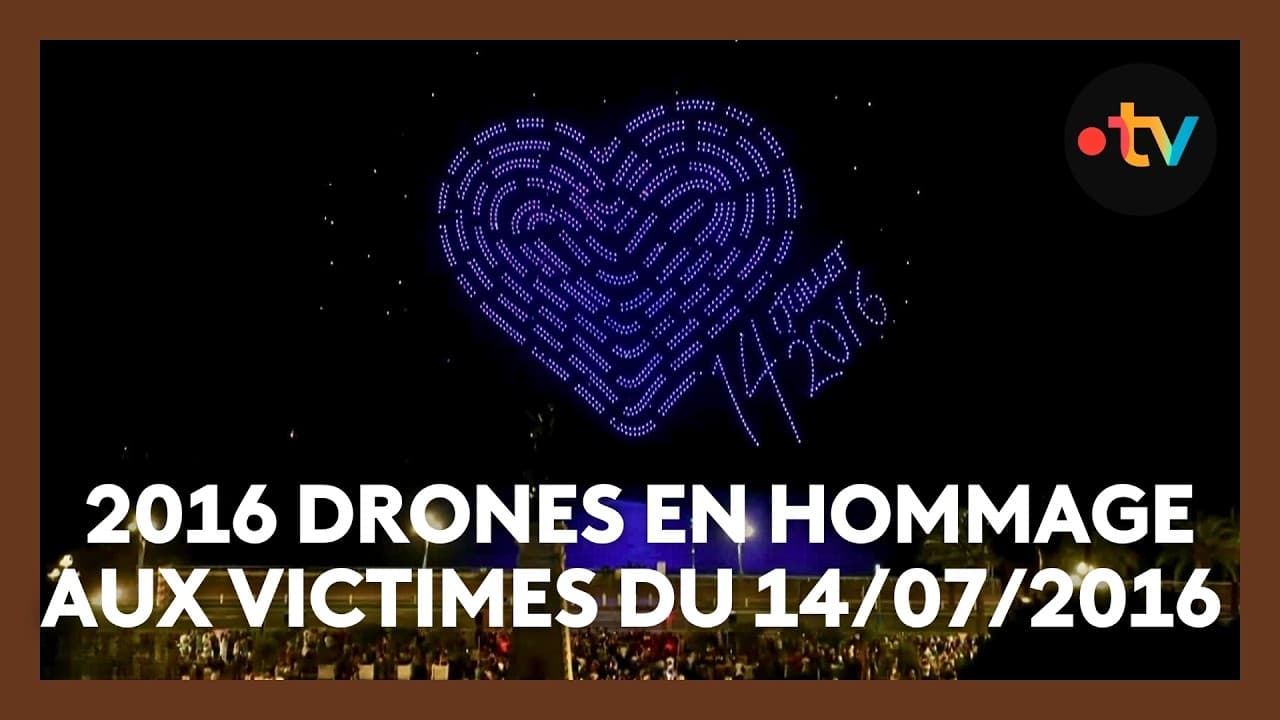 Nice : 10 ans après l'attentat, un spectacle de drones au coût estimé entre 100 000 et 200 000 euros