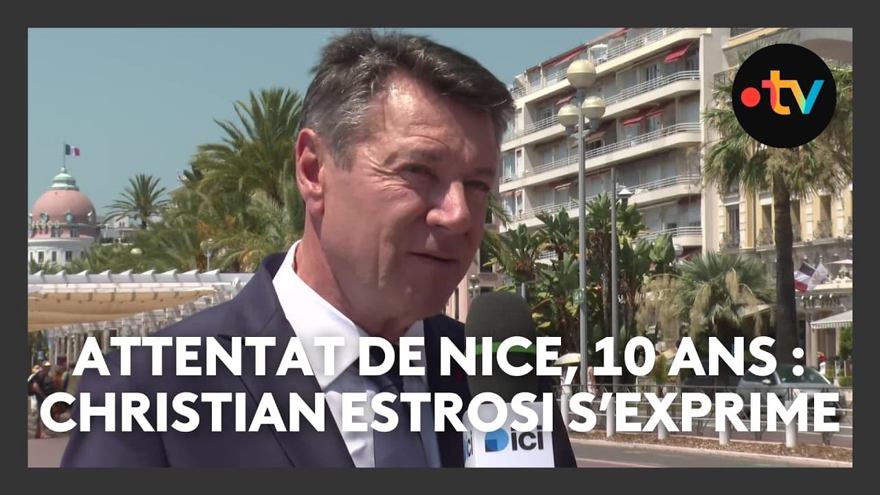 Christian Estrosi : 10 ans après l'attentat de Nice, sa première sortie publique depuis 4 mois