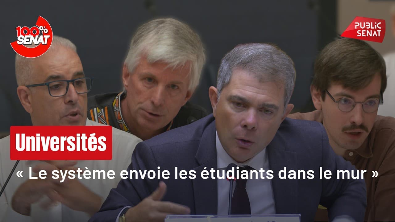 Sénat : un universitaire dénonce wokisme, pressions disciplinaires et crise budgétaire