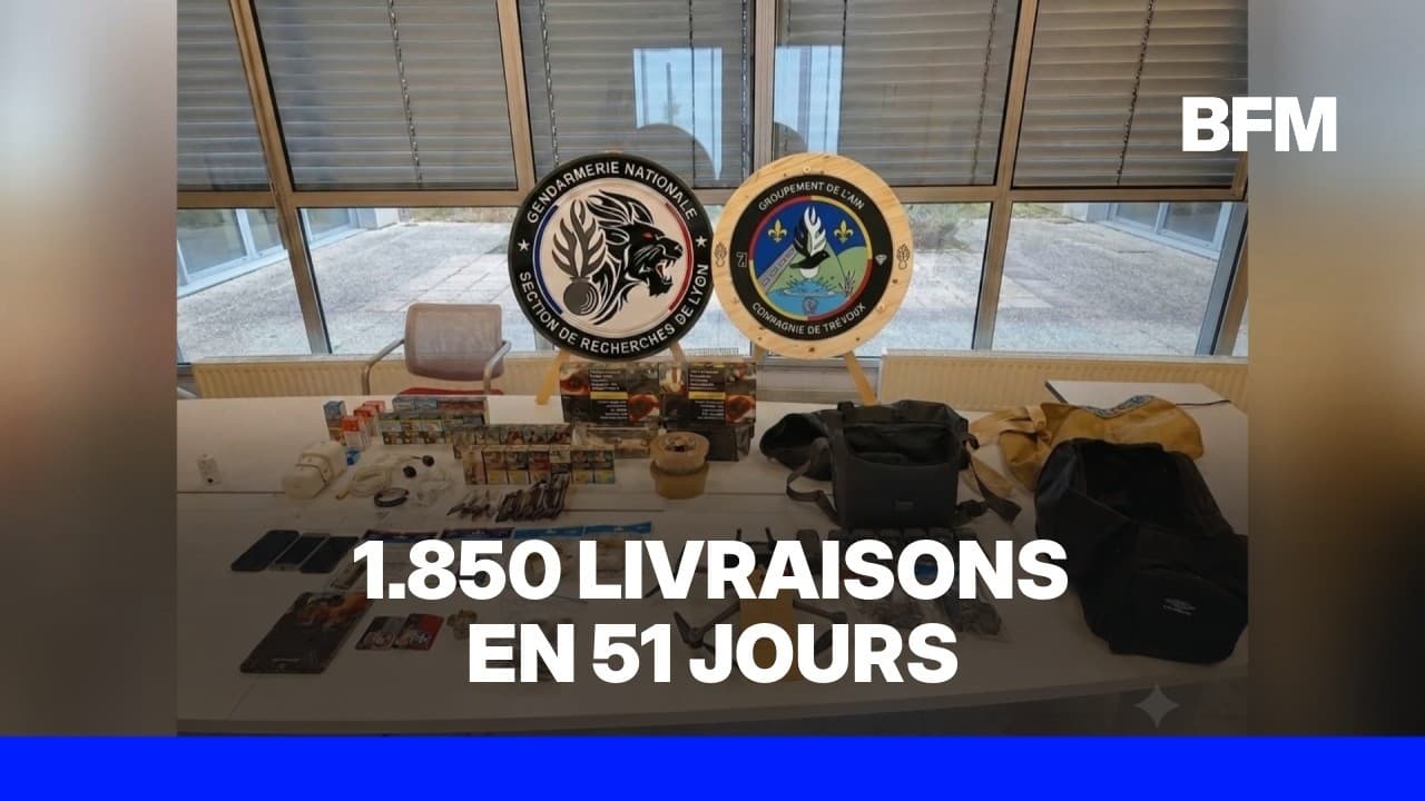 Prison de Villefranche : 1 850 livraisons de cannabis par drone en 51 jours