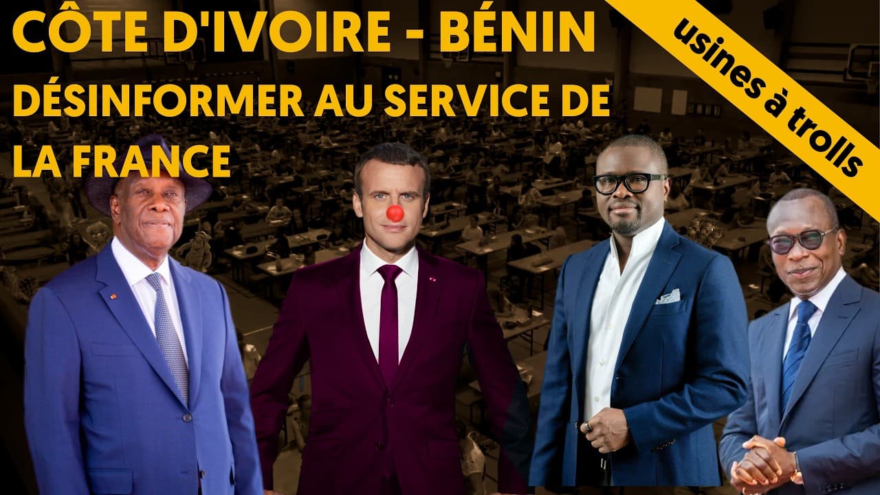 La France accusée de manipuler l'opinion africaine via des fermes à troll