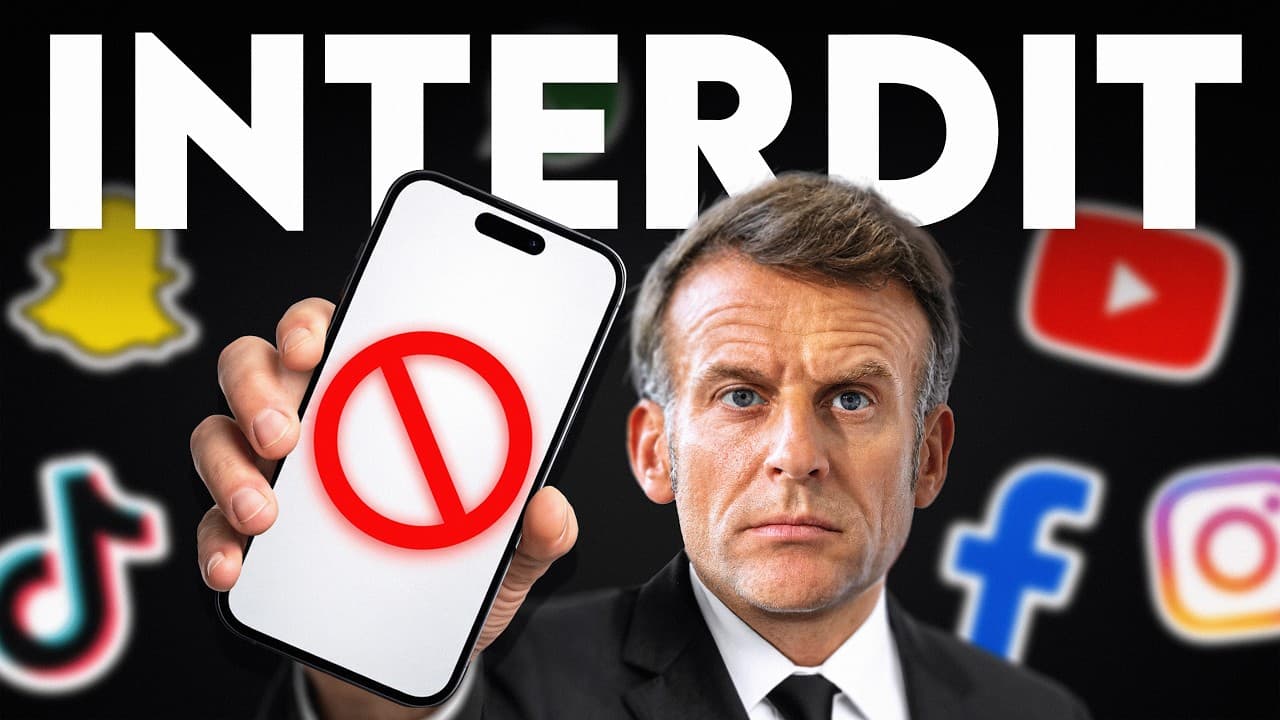 France : les moins de 15 ans bannis des réseaux sociaux dès septembre