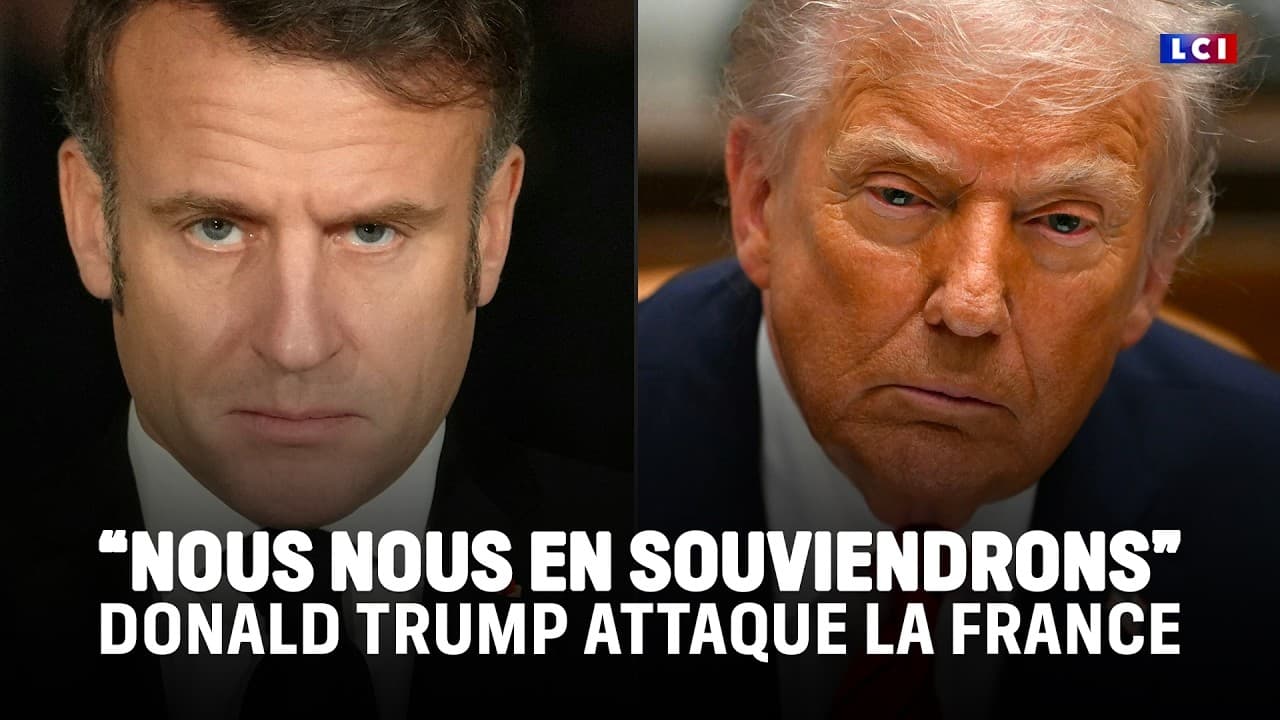 Trump accuse la France de trahison sur le survol d'armes