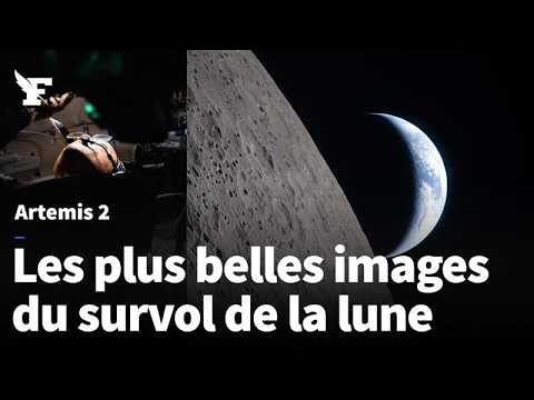 Artémis 2 : la NASA révèle des images inédites de la Lune et de la Terre