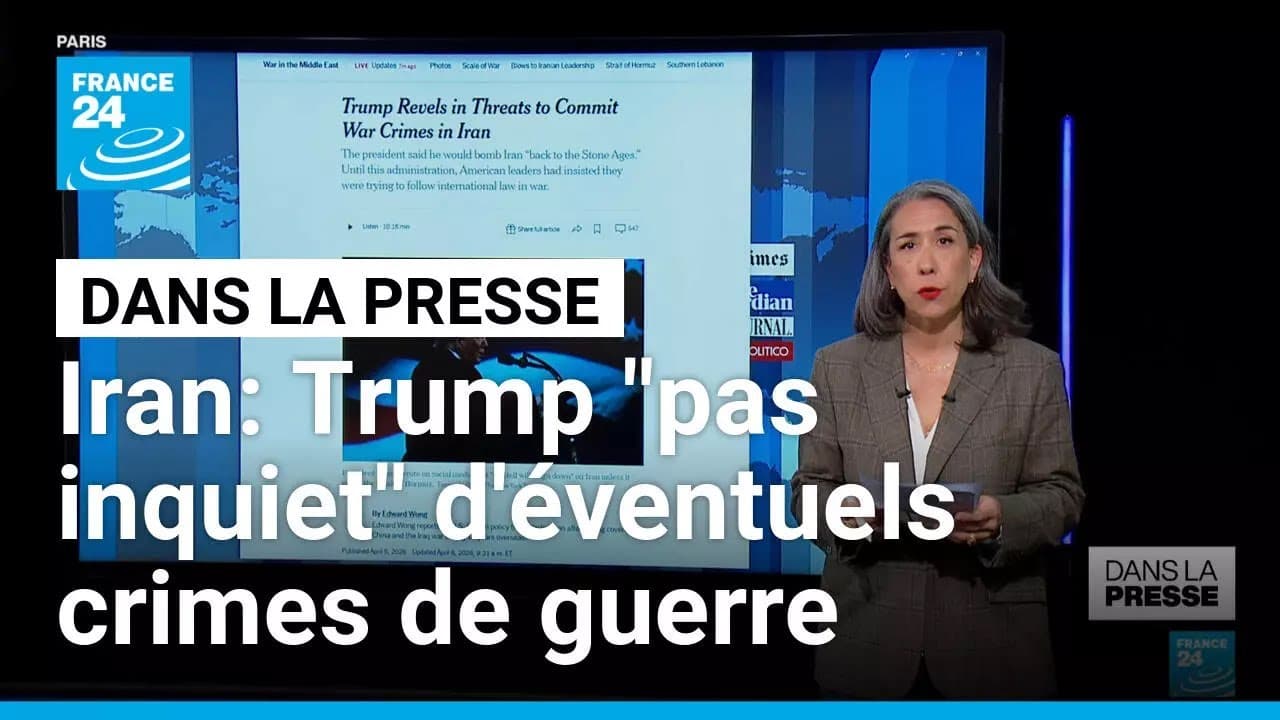 Trump menace l'Iran : Crimes de guerre en vue