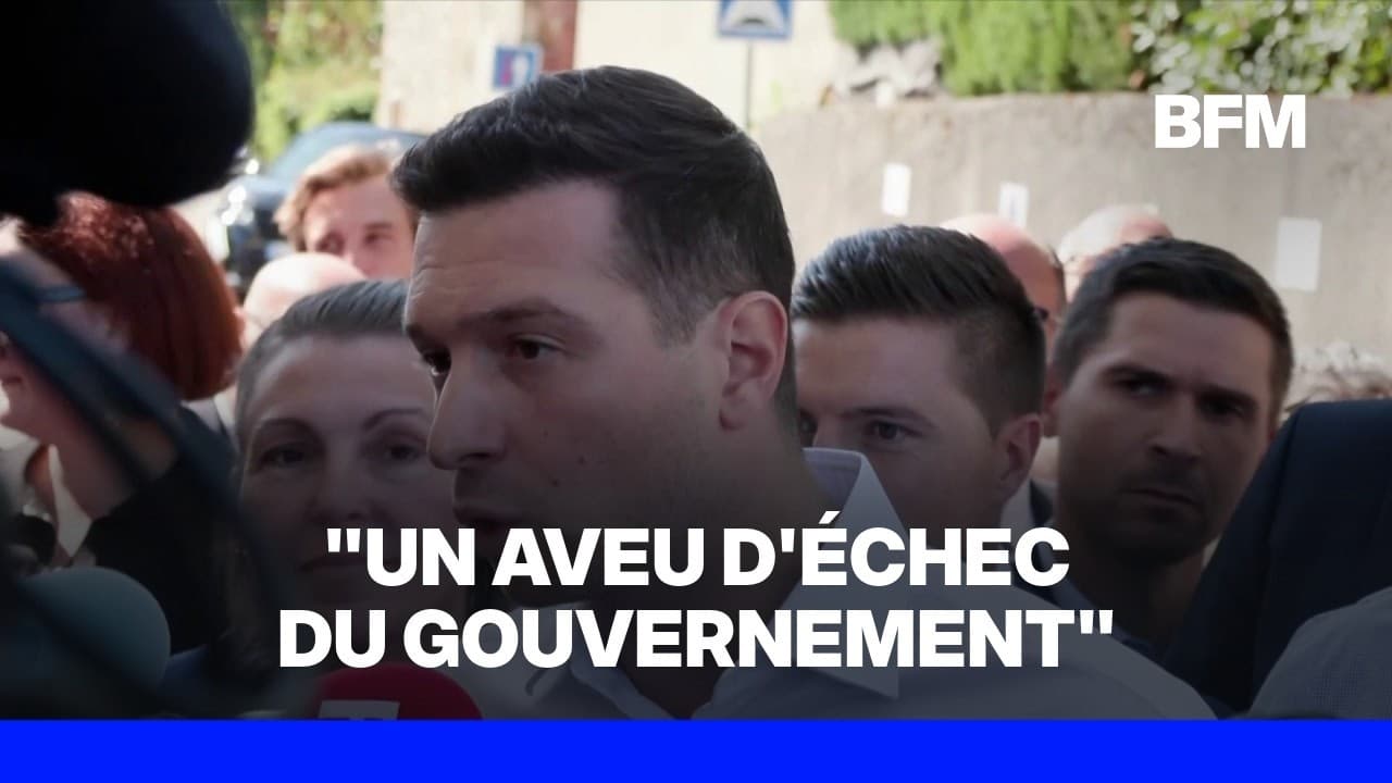 Jordan Bardella critique la fiscalité sur les carburants
