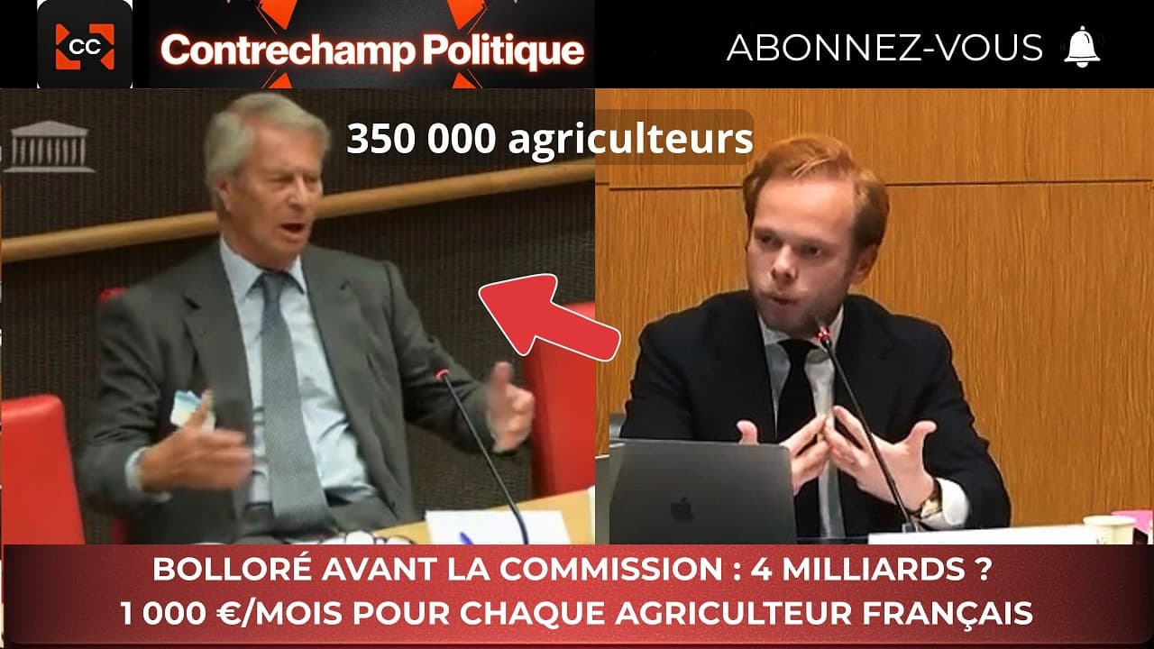 Bolloré dénonce les 4 milliards perdus de l'audiovisuel public