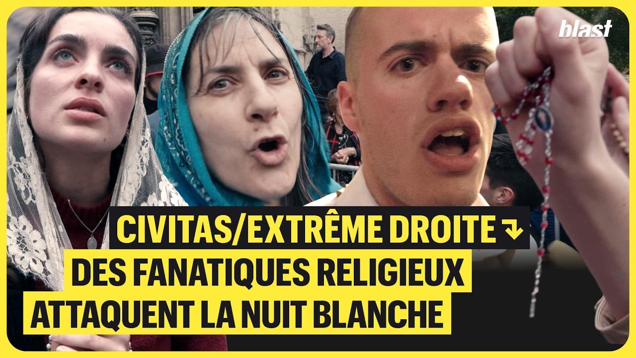 Nuit Blanche : des militants de Civitas agressent des élus et bloquent une exposition