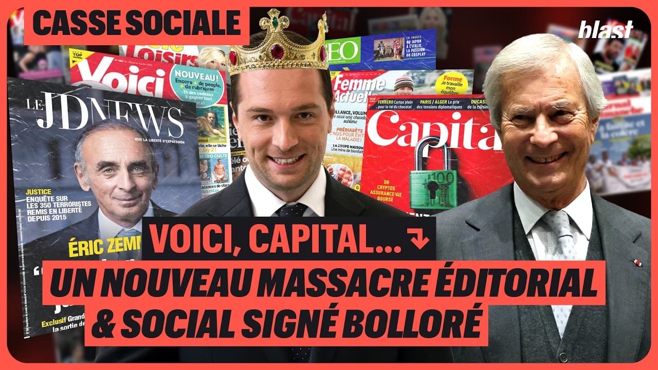 Prisma Media : 265 licenciements malgré 42 millions de bénéfices – la méthode Bolloré