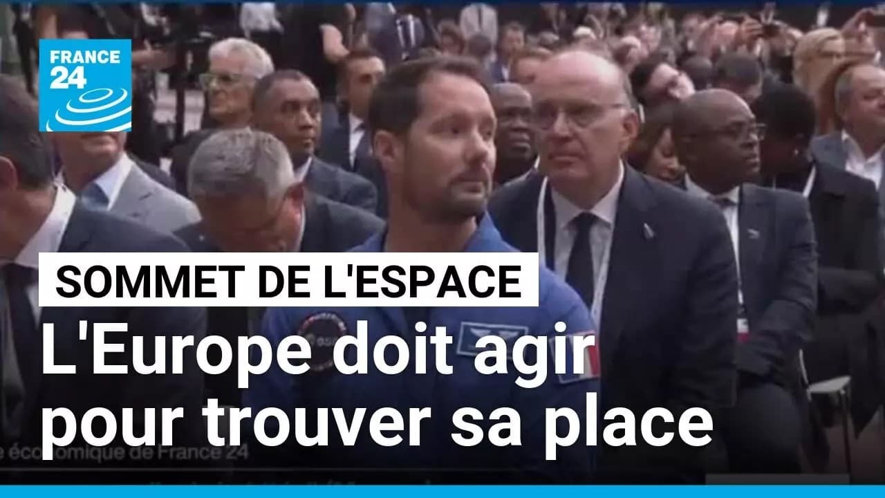 Macron face au boycott américain du sommet spatial