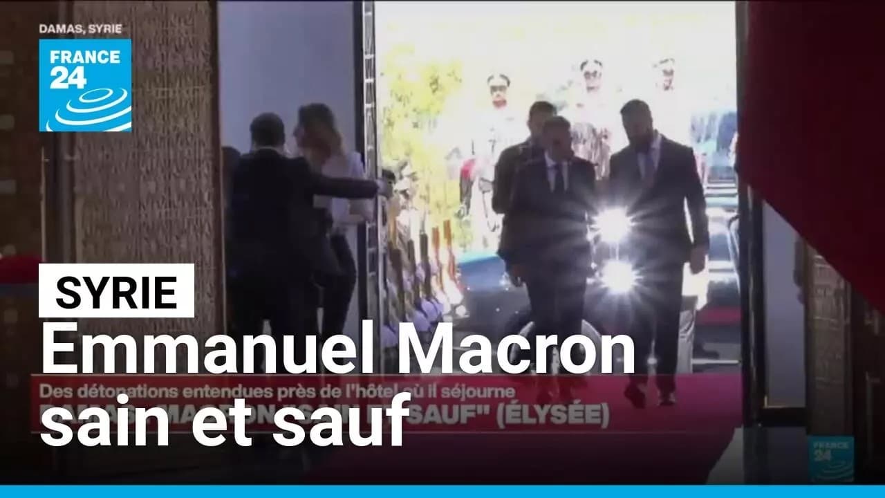 Explosions à Damas : la visite historique de Macron sous le signe de l’insécurité