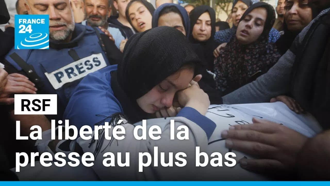 RSF DÉVOILE l'effondrement mondial de la liberté de la presse