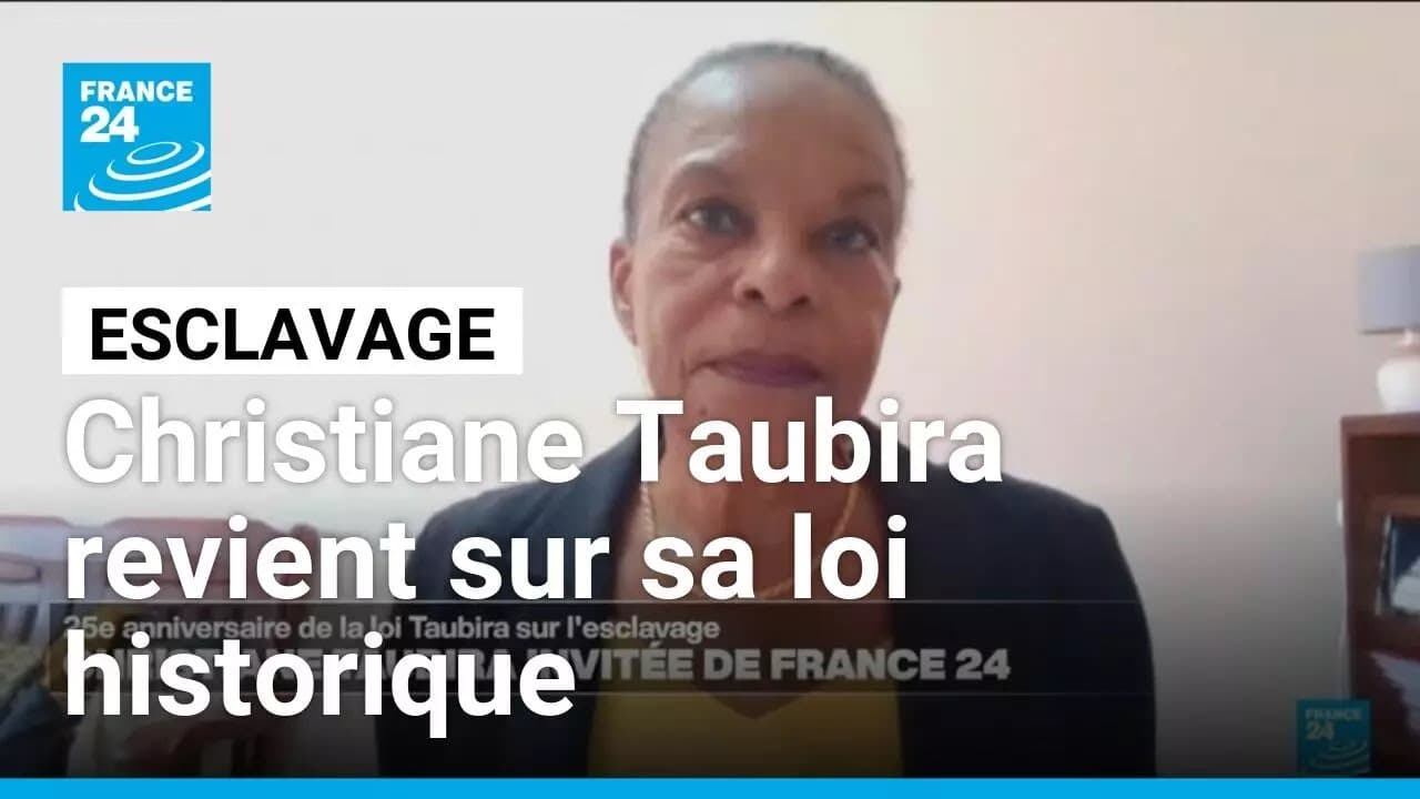 Taubira : la loi sur l'esclavage toujours menacée par l'extrême droite