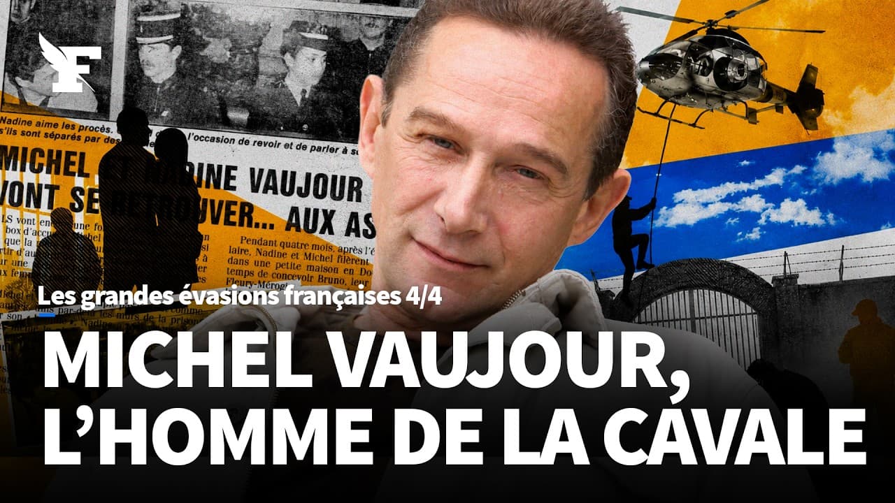 Michel Vaujour : l'homme de la cavale, ses évasions en hélicoptère et sa rédemption par l'amour