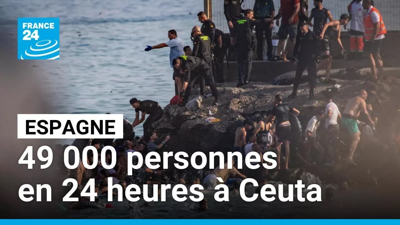 Ceuta : 50 000 migrants en un jour, 18 morts — et Rabat qui regarde