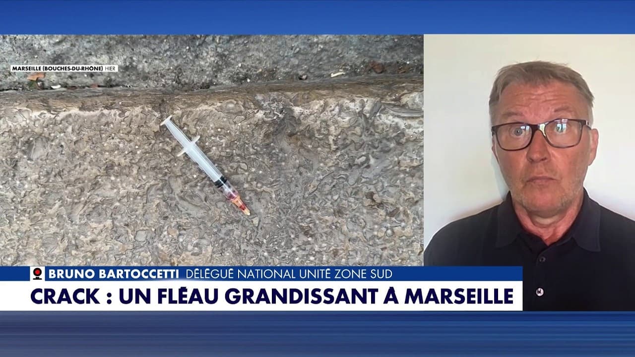 Crack à Marseille : un policier admet l'impuissance des forces de l'ordre