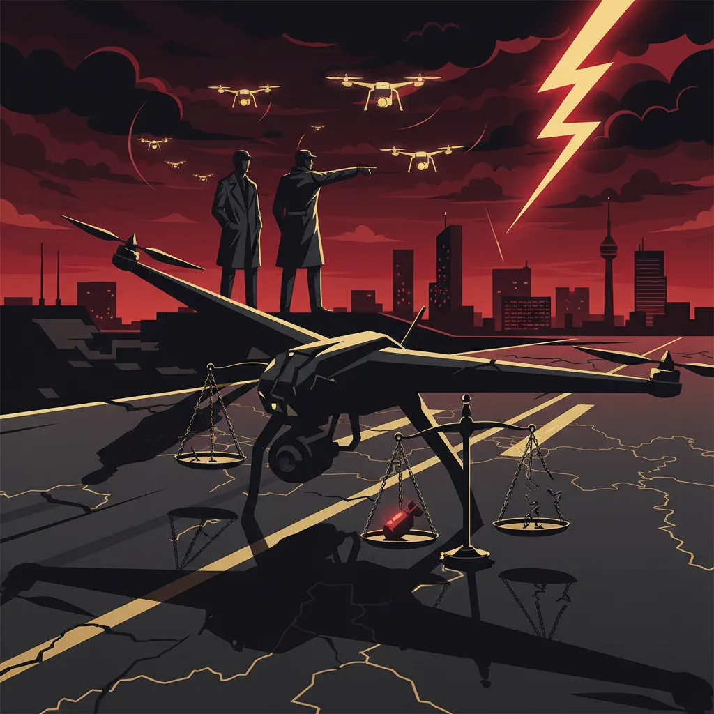 Hanovre-Leipzig : la piste des drones fantômes empoisonne le ciel allemand