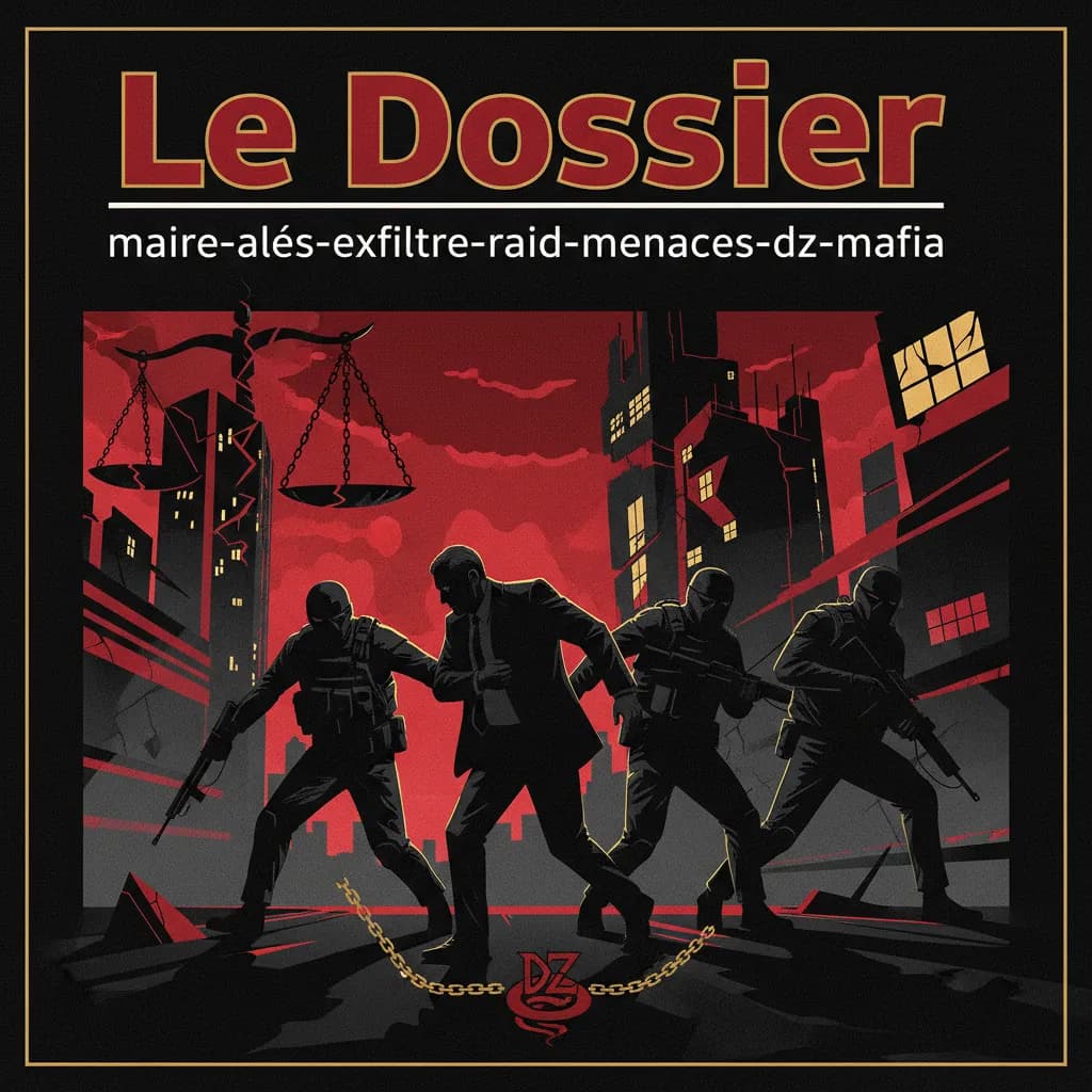Maire d'Alès exfiltré par le Raid : la DZ Mafia cible un élu local