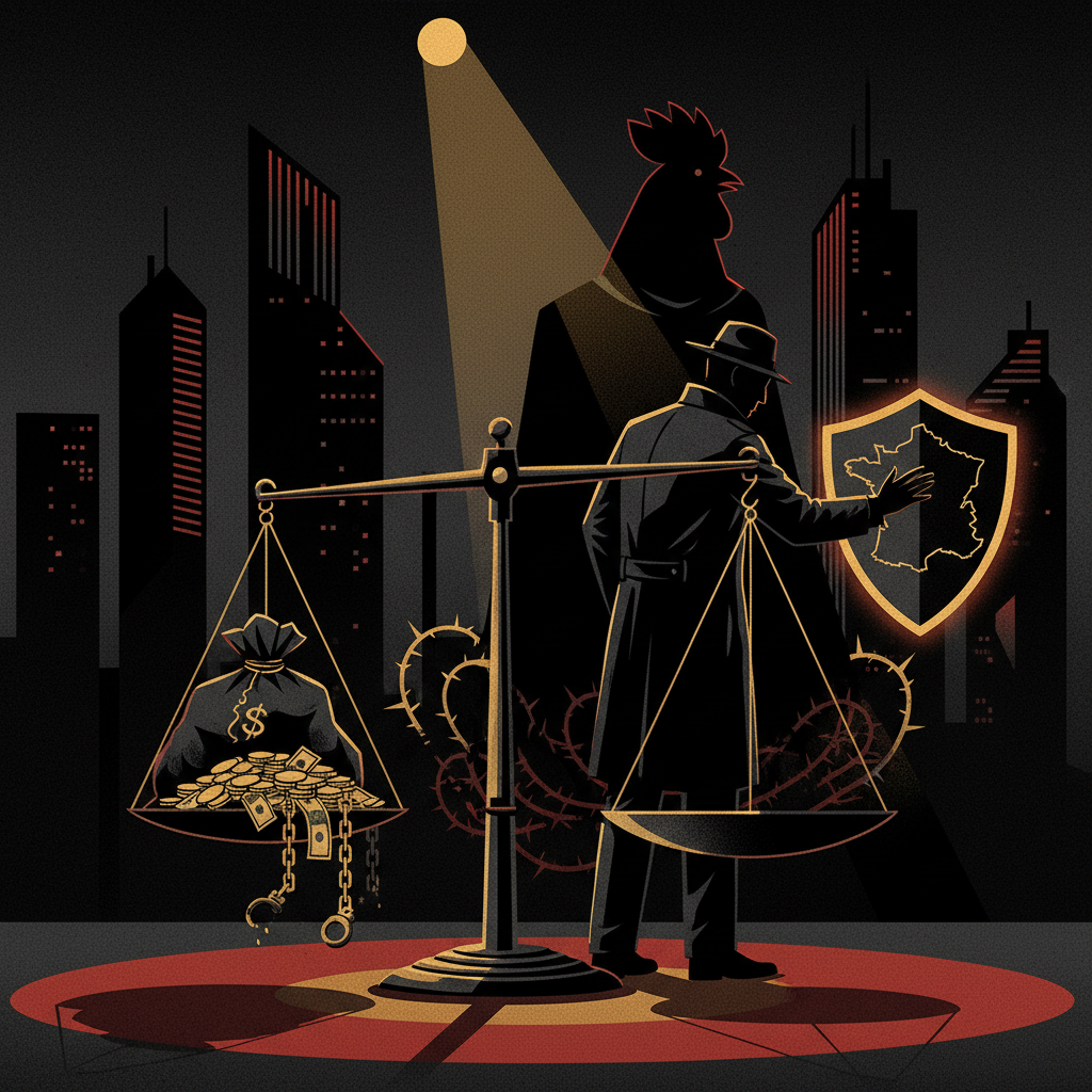 Illustration: La France protège les narcotrafiquants repentis