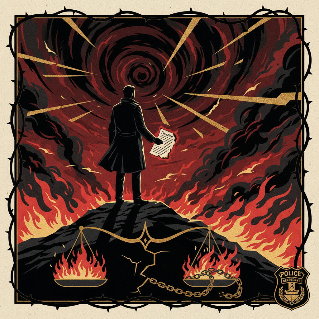 Illustration: Lunas : un incendiaire présumé écroué après une fausse lettre d’adieu
