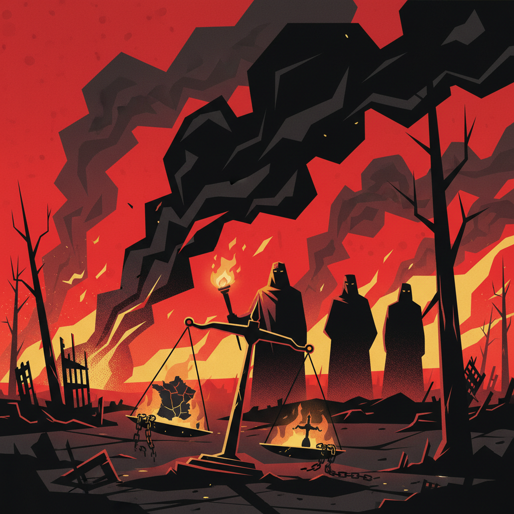 Illustration: Incendies dans le sud de la France : 1 200 hectares parcourus par les flammes près de Marseille, dans l’Hérault et l’Aude