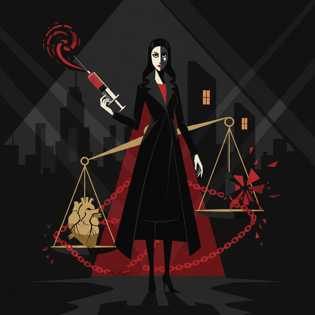 Illustration: Kesaria Abramidzé, l'influenceuse qui a tué avec une seringue