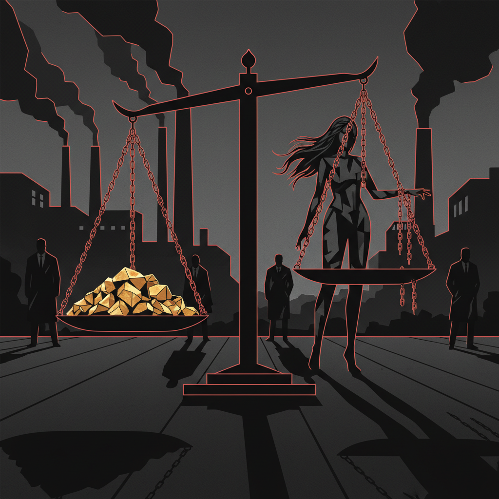 Illustration: L'Oréal : les dessous sombres de l'industrie de l'or