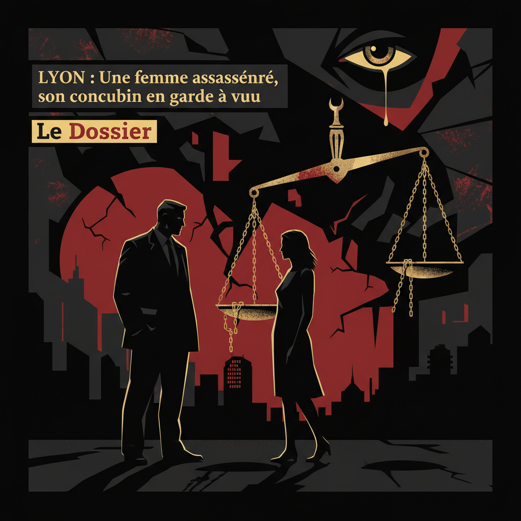 Illustration: LYON : Une femme assassinée, son concubin en garde à vue