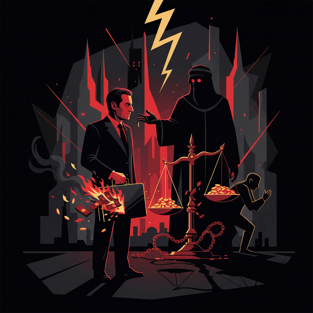 Illustration: Sarkozy-Kadhafi: L'argent libyen qui brûle les doigts