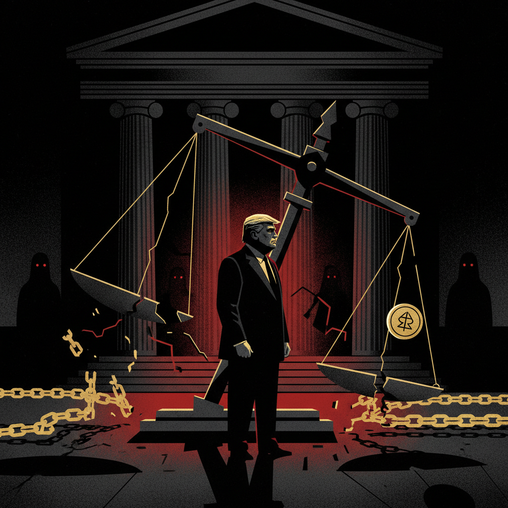 Illustration: Sarkozy face à la justice : l'ex-président clame son innocence