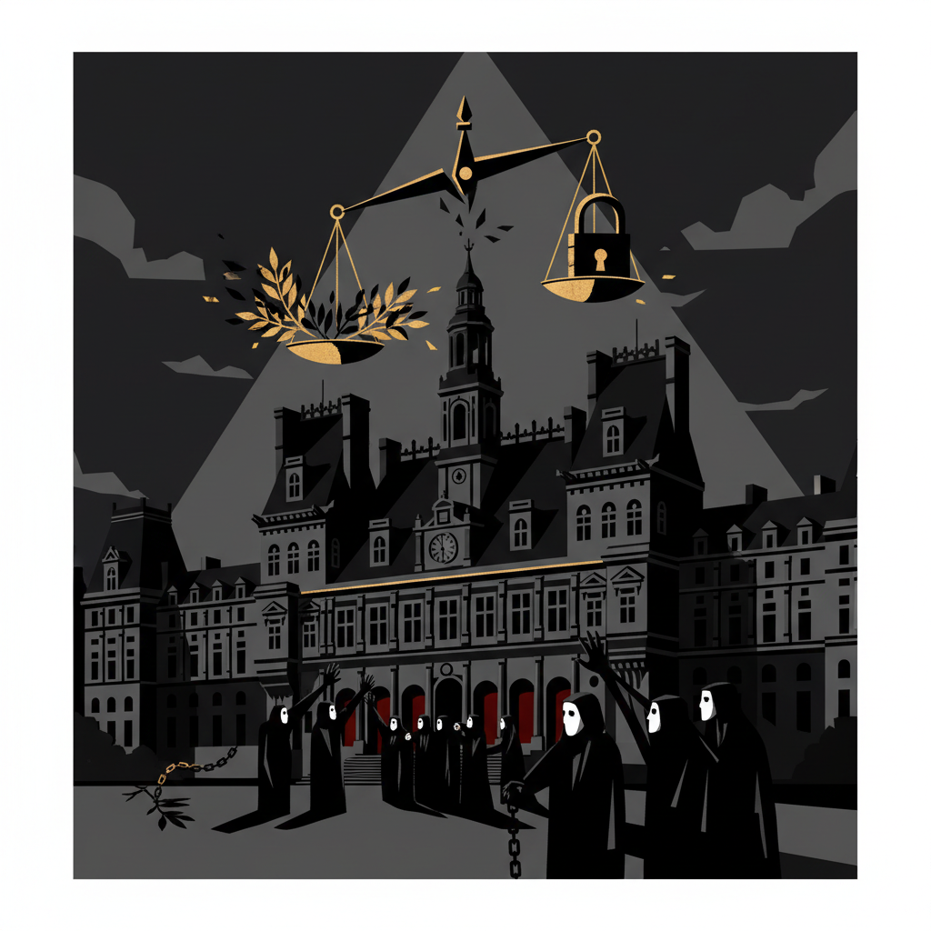 Illustration: SCANDALE à Paris : la mairie perquisitionnée pour les commémos du 13-Novembre