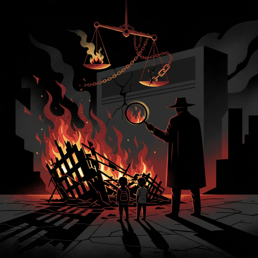 Illustration: Tragédie dans les Yvelines : deux adolescents meurent intoxiqués dans un incendie